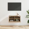 Meuble TV mural 60 x 30 x 30 cm Chêne artisanal 632741632741