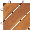 Carreau de terrasse 20 pcs Marron 30 x 30 cm Bois d'acacia 632745632745