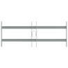 Grille de sécurité pour fenêtres avec 2 barres transversales 632747632747