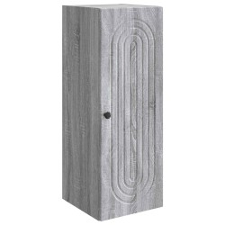 Armoire Murale Sonoma gris 33 x 34,5 x 90 cm Bois d'ingénierie 632755632755