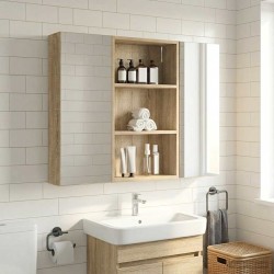 Armoire murale de salle de bain Chêne Sonoma 40 x 14 x 70 cm 632756632756