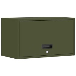 Armoire murale pour garage Vert olive 60 x 33 x 35 cm 632757632757