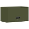 Armoire murale pour garage Vert olive 60 x 33 x 35 cm 632757632757