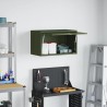 Armoire murale pour garage Vert olive 60 x 33 x 35 cm 632757632757