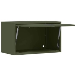 Armoire murale pour garage Vert olive 60 x 33 x 35 cm 632757632757