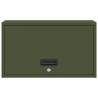 Armoire murale pour garage Vert olive 60 x 33 x 35 cm 632757632757