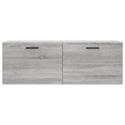 Armoire murale sonoma gris 100x36,5x35 cm bois d'ingénierie 632758632758