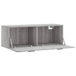 Armoire murale sonoma gris 100x36,5x35 cm bois d'ingénierie 632758632758
