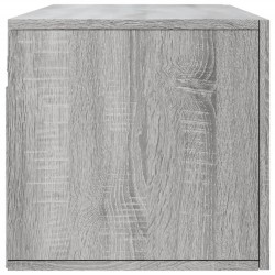Armoire murale sonoma gris 100x36,5x35 cm bois d'ingénierie 632758632758