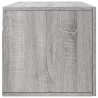Armoire murale sonoma gris 100x36,5x35 cm bois d'ingénierie 632758632758