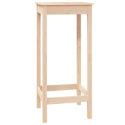 Table de bar 50x50x110 cm bois massif de pin 632764632764