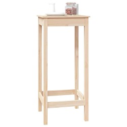 Table de bar 50x50x110 cm bois massif de pin 632764632764
