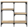 Table console Chêne Sonoma 80x29x75 cm Bois d'ingénierie 632765632765