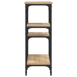 Table console Chêne Sonoma 80x29x75 cm Bois d'ingénierie 632765632765