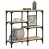 Table console Chêne Sonoma 80x29x75 cm Bois d'ingénierie 632765632765