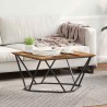 Table basse Bois Ancien 80 x 80 x 45 cm 632767632767