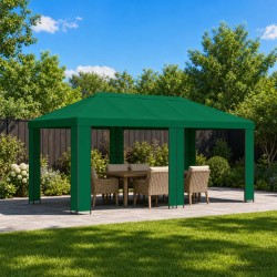 Abri de jardin 6 x 3 m Vert Polyester et Acier 190 632769632769
