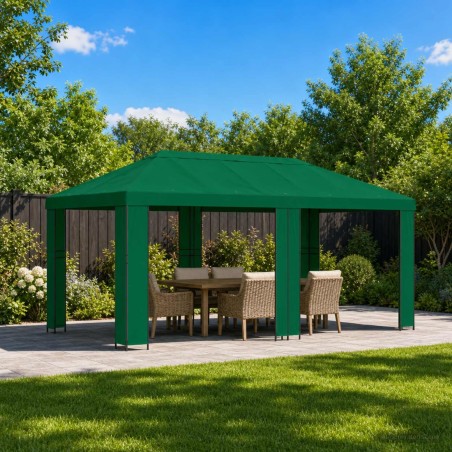 Abri de jardin 6 x 3 m Vert Polyester et Acier 190 632769632769