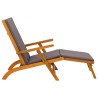 Chaise longue inclinable et pliable 55 x 146 x 91 cm 632771632771