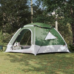 Tente en dôme avec housse imperméable amovible Vert 632774632774