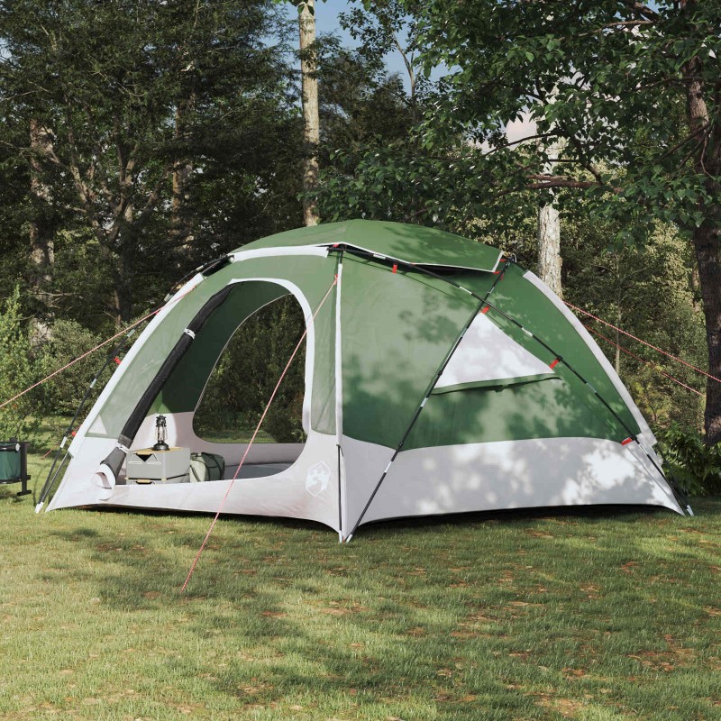 Tente en dôme avec housse imperméable amovible Vert 632774632774