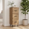Armoire à tiroirs 33 x 34,5 x 89,5 cm Bois d'ingénierie 632780632780