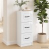 Armoire à tiroirs Blanc brillant 33 x 34,5 x 87 cm 632782632782
