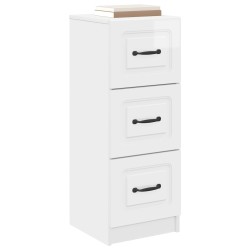 Armoire à tiroirs Blanc brillant 33 x 34,5 x 87 cm 632782632782