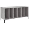 Armoire à disques sonoma gris 100x38x48 cm bois d'ingénierie 632787632787