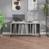 Armoire à disques sonoma gris 100x38x48 cm bois d'ingénierie 632787632787