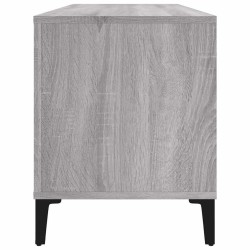 Armoire à disques sonoma gris 100x38x48 cm bois d'ingénierie 632787632787