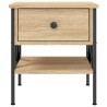 Tables de chevet 2 pcs chêne sonoma 40x42x45 cm bois ingénierie 632788632788