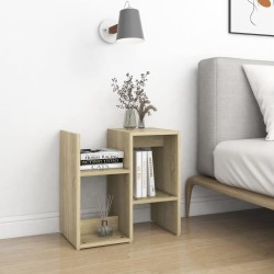 Tables de chevet 2pcs chêne sonoma 50x30x51,5cm bois ingénierie 632789632789