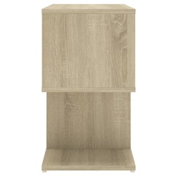 Tables de chevet 2pcs chêne sonoma 50x30x51,5cm bois ingénierie 632789632789