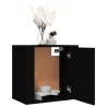 Tables de chevet murales 2 pcs Noir 50x30x47 cm 632790632790