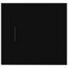 Tables de chevet murales 2 pcs Noir 50x30x47 cm 632790632790