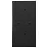 Armoire de bureau Anthracite 90x40x180 cm Acier 632791632791