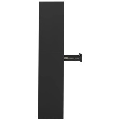 Armoire de bureau Anthracite 90x40x180 cm Acier 632791632791