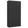 Armoire de bureau Anthracite 90x40x180 cm Acier 632791632791