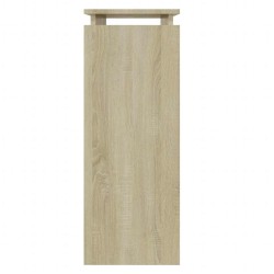 Table console chêne sonoma 80x30x80 cm bois d'ingénierie 632792632792