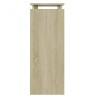 Table console chêne sonoma 80x30x80 cm bois d'ingénierie 632792632792