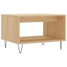 Table basse chêne sonoma 60x50x40 cm bois d'ingénierie 632795632795