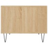 Table basse chêne sonoma 60x50x40 cm bois d'ingénierie 632795632795