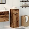 Cabinet de salle de bain avec porte Bois ancien 32 x 34 x 90 cm 632801632801