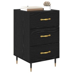 Cabinet de chevet Chêne noir 40 x 40 x 66 cm Bois d'ingénierie 632802632802