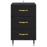 Cabinet de chevet Chêne noir 40 x 40 x 66 cm Bois d'ingénierie 632802632802