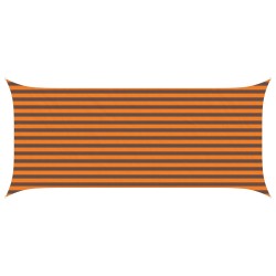Voile d'ombre Orange et marron 4,5 x 2 m 100 % polyester Oxford 632804632804