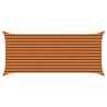 Voile d'ombre Orange et marron 4,5 x 2 m 100 % polyester Oxford 632804632804