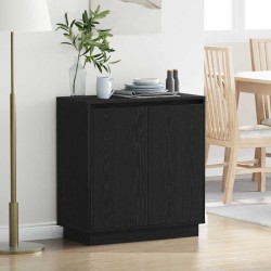 Buffet Chêne noir 71 x 34.5 x 75 cm Bois d'ingénierie 632806632806