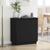 Buffet Chêne noir 71 x 34.5 x 75 cm Bois d'ingénierie 632806632806